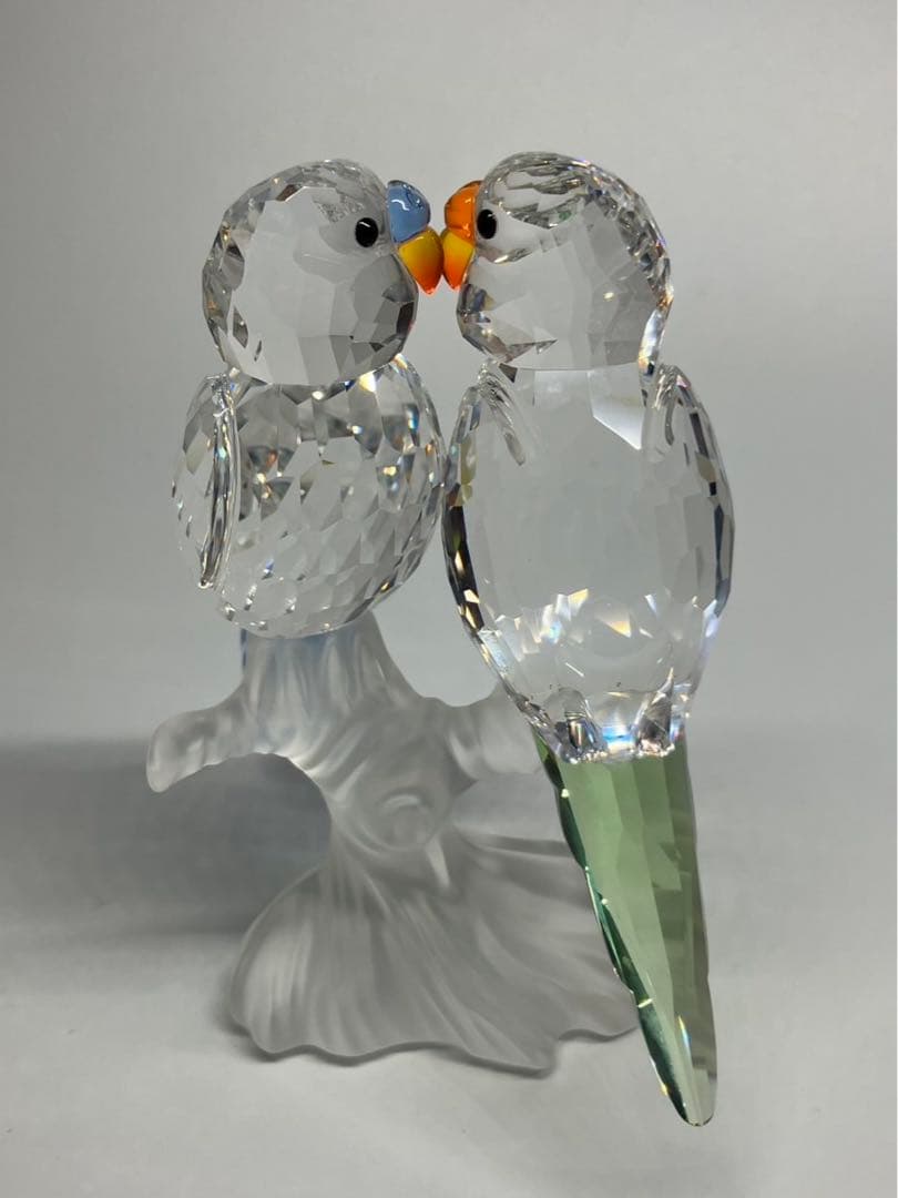 スワロフスキー Swarovski クリスタル 『セキセイインコ』680627