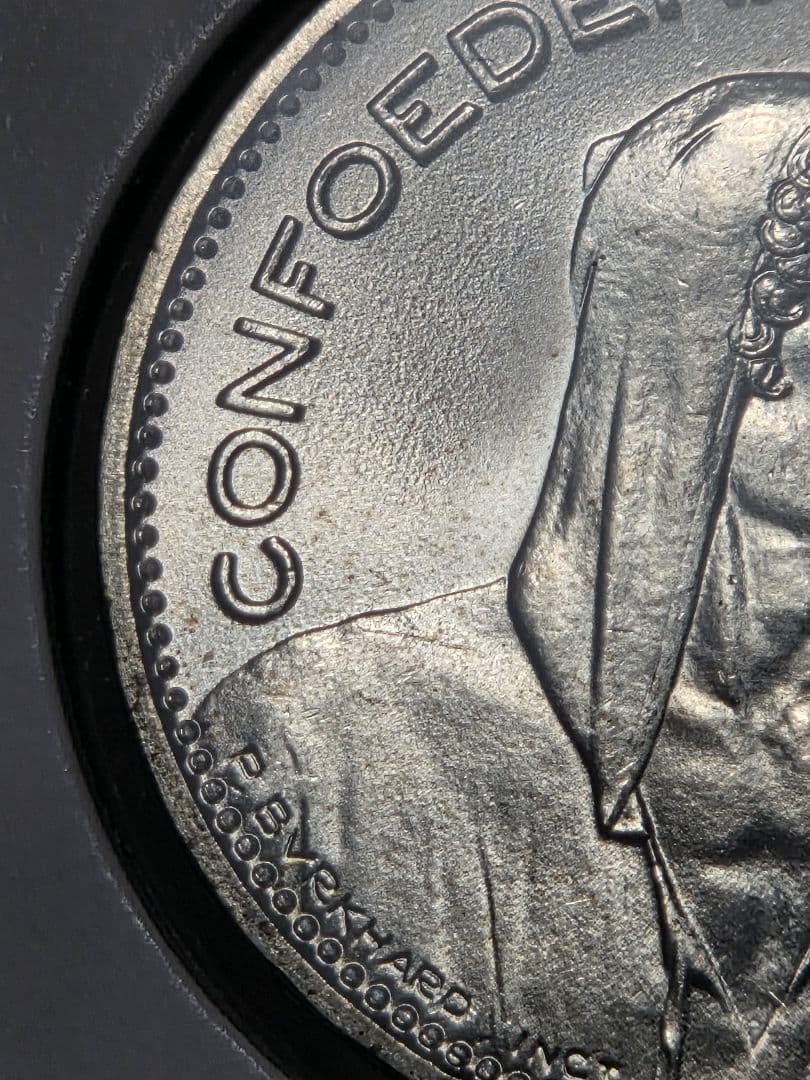 (稀少 完全未使用)スイス連邦　農夫像　5フラン銀貨　1965 B