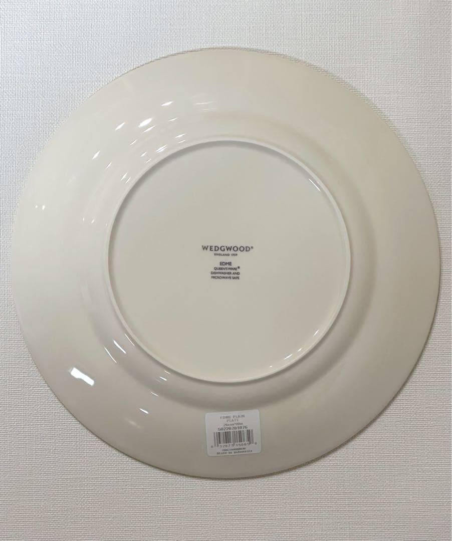  ウェッジウッド プレート EDME クイーンズウェア