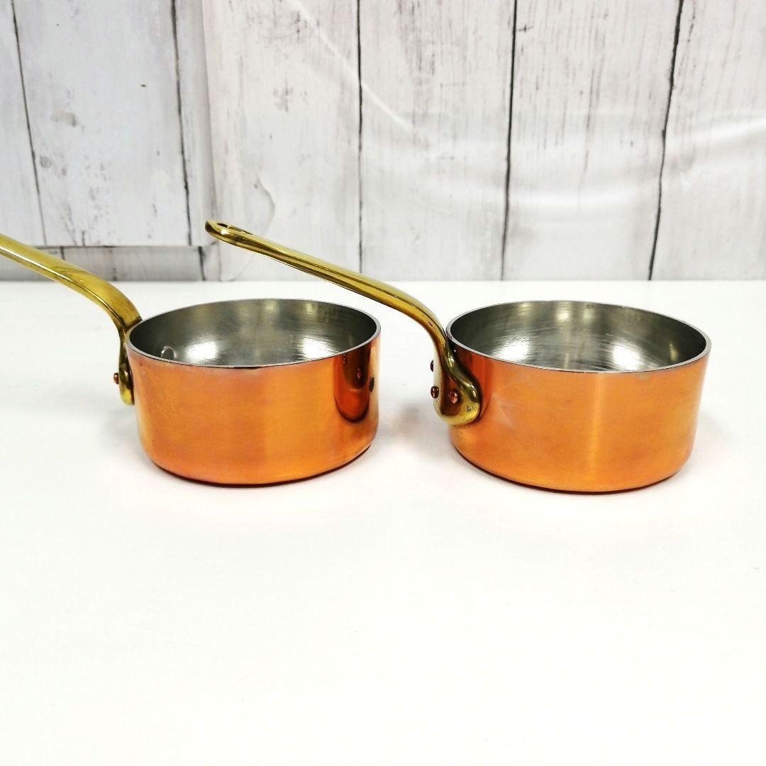 銅製 COPPER WARE JAPAN 80 プチパン 片手鍋 2個
