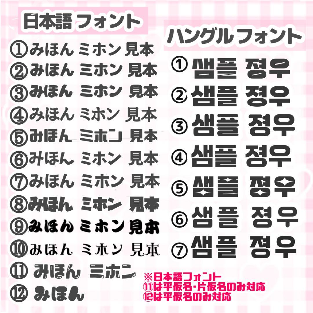 ぴのこ様 うちわ文字 オーダーページ