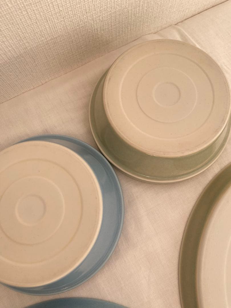 波佐見焼◆マルヒロ　プレート・ボウル 4点セット