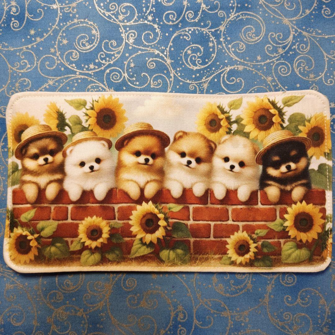 yourelia 　4重ハンカチ　ワンコさん　ネコちゃん柄　18枚