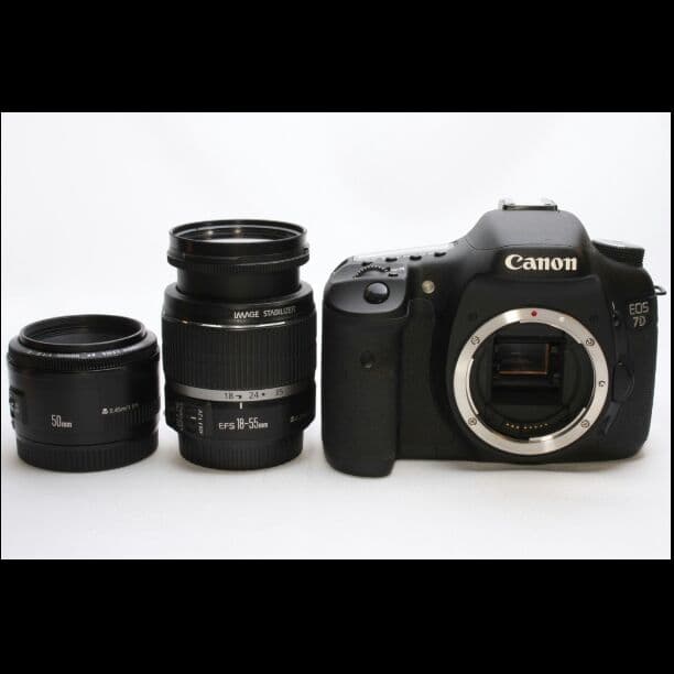 ⭐期間限定値下げ⭐ キャノン EOS 7D 単焦点ダブルレンズキット♪