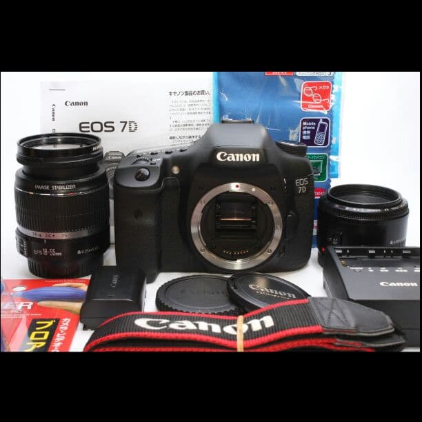 ⭐期間限定値下げ⭐ キャノン EOS 7D 単焦点ダブルレンズキット♪