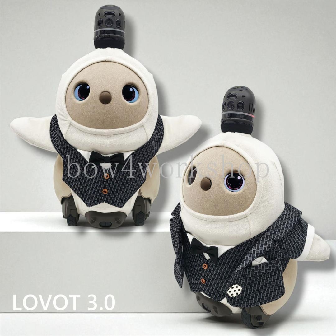 LOVOT ラボットの服ハンドメイド　レイヤードタキシードスタイ＆ジャケット