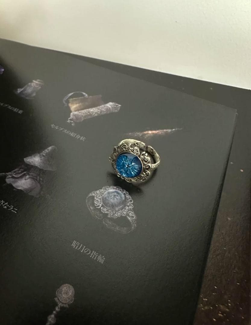 エルデンリング 暗月の王女ラニ 暗月の指輪 銀製品