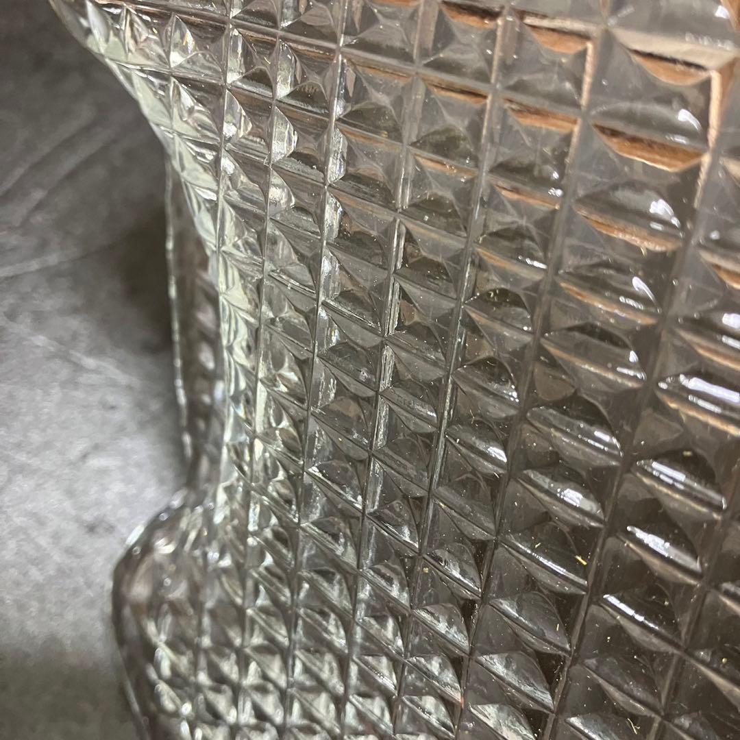 ボヘミアクリスタルガラス　大皿　プレート