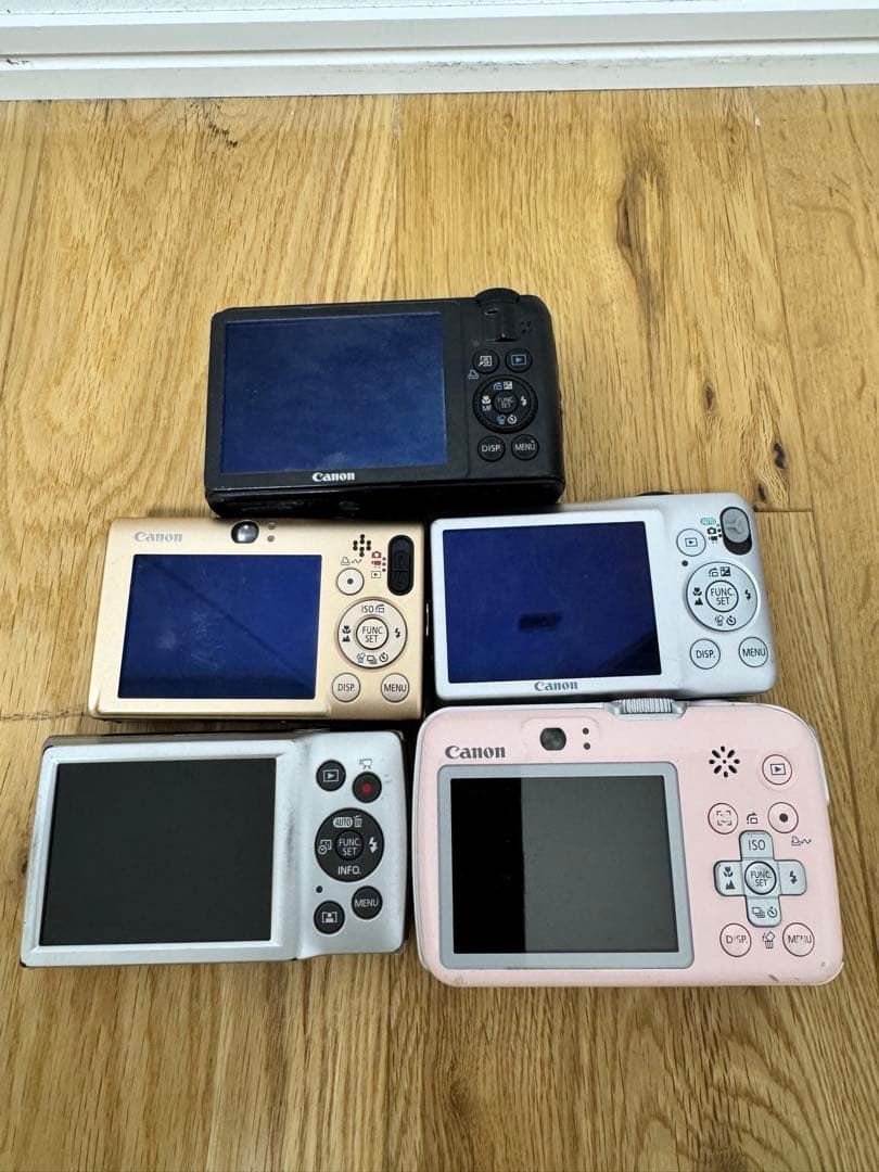 Canon デジカメまとめ売り 5台動作確認