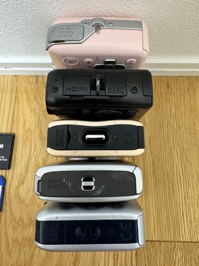 Canon デジカメまとめ売り 5台動作確認