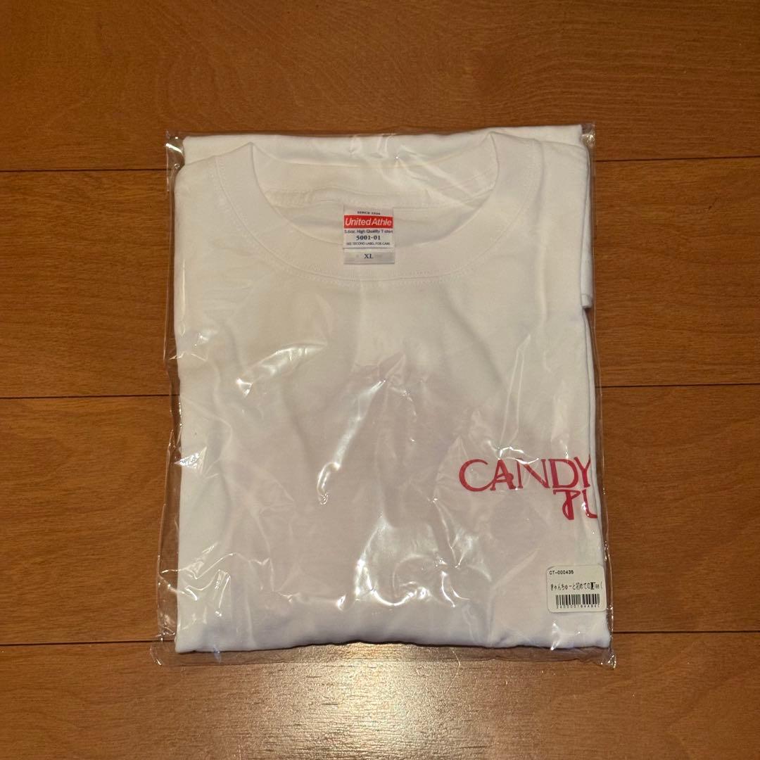 CANDY TUNE 立花琴未 Tシャツ XLサイズ うちわ付き