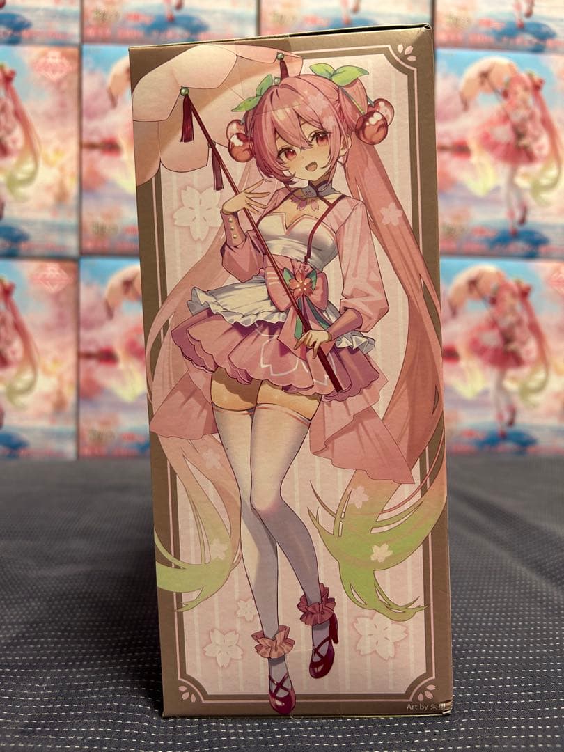 24個 桜ミク AMP＋ フィギュア ～桜ドレスver.～②