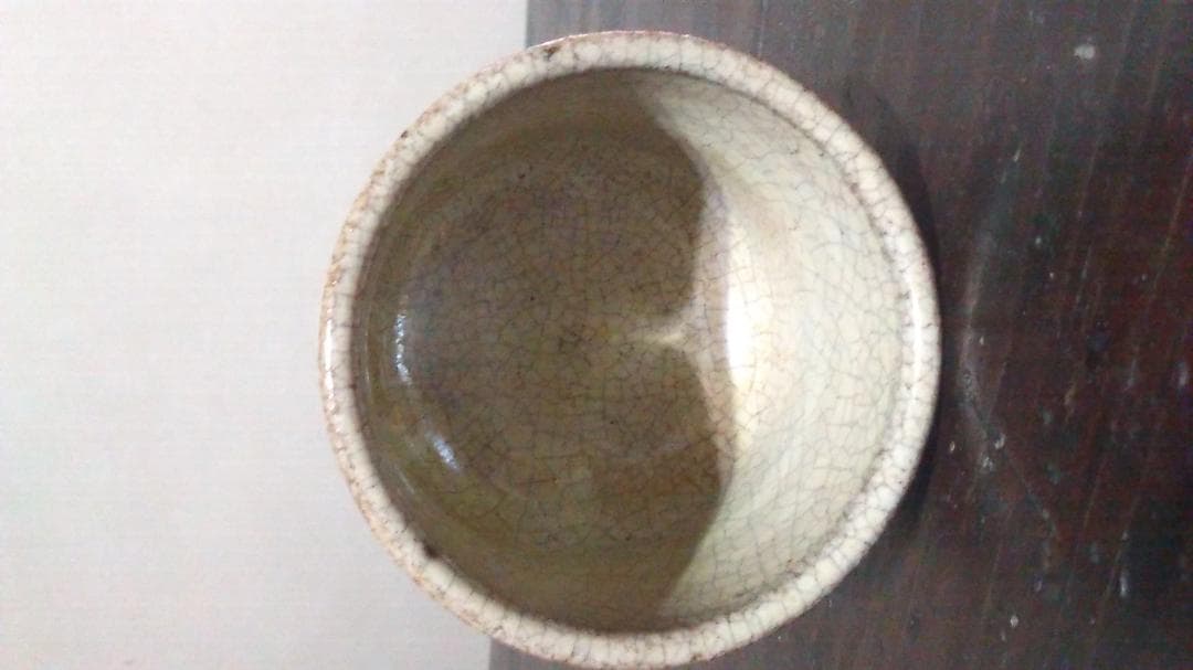 斑　唐津　筒盃　ぐい呑　無傷　保存箱付