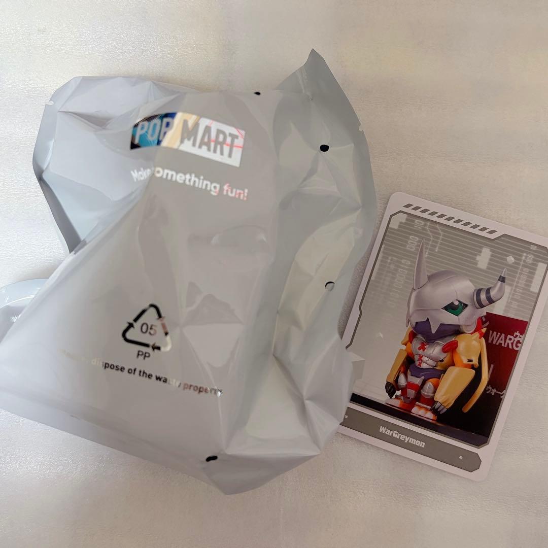 POPMART ポップマート デジモン ウォーグレイモン フィギュア