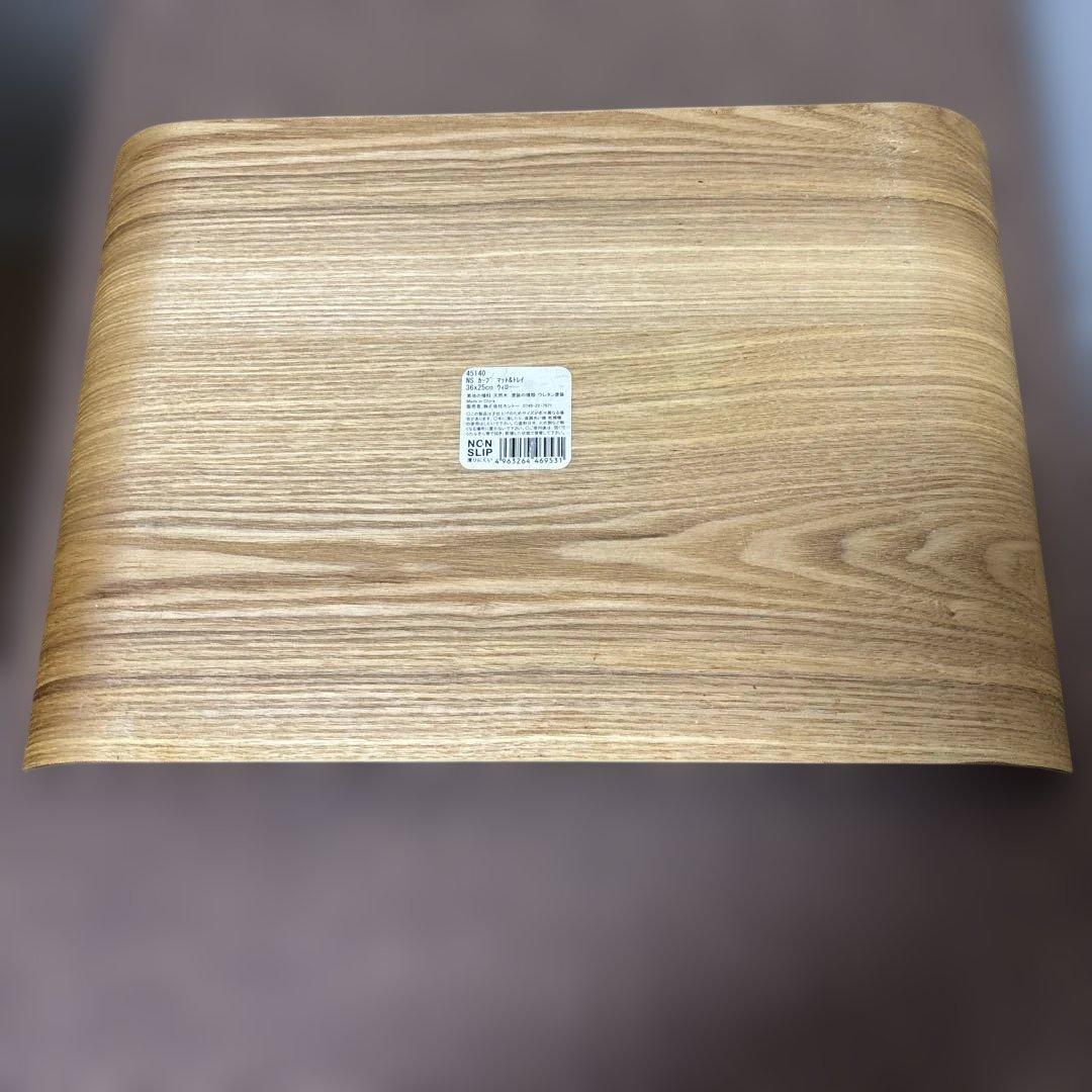 KINTOノンスリップカーブトレイ5枚36x25cmウィロー滑止め カフェ北欧風