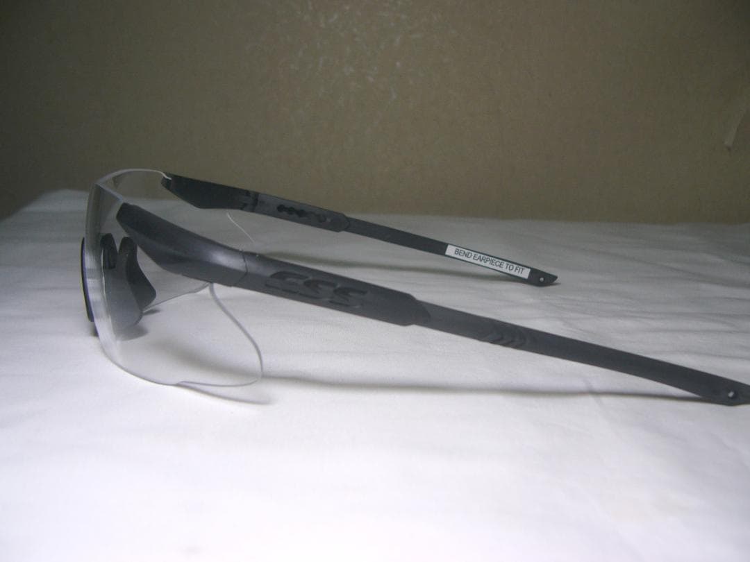 未使用 ESS アイシールド ICEONE クリアレンズ ミリタリーサングラス