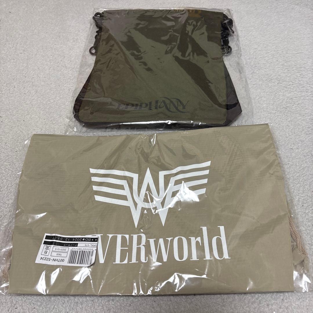 【EPIPHANY 】UVER セブン特典サコッシュ& ナップサック セット