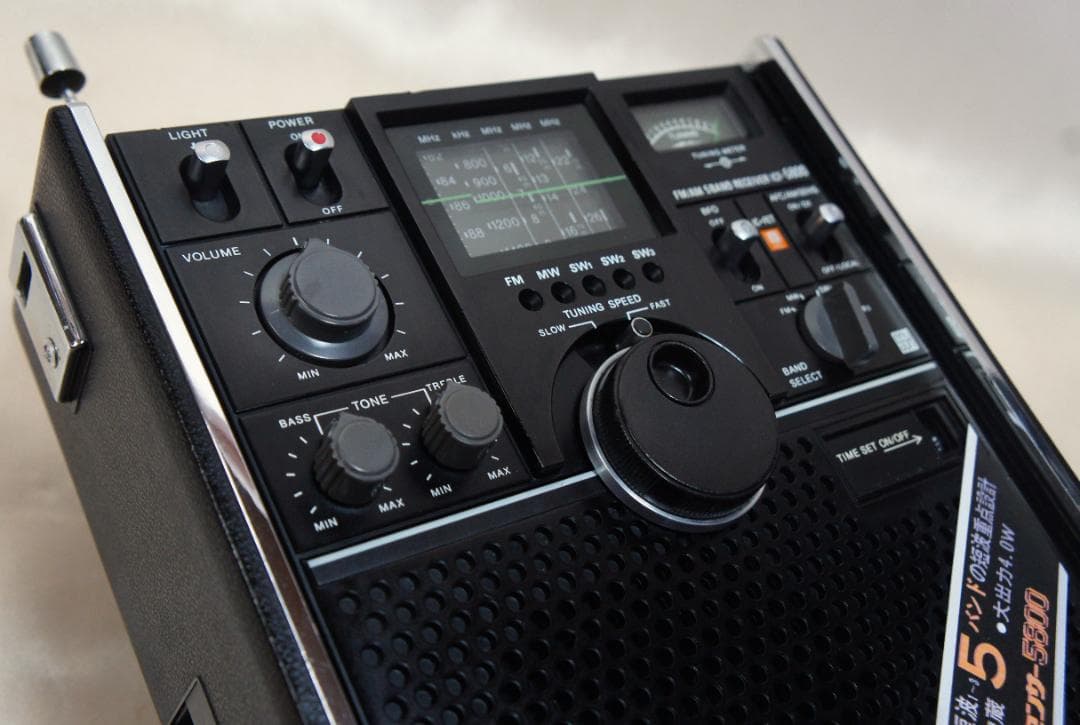 ☆綺麗☆受信OK☆ICF-5800☆スカイセンサー☆ソニーSONY☆BCLラジオ