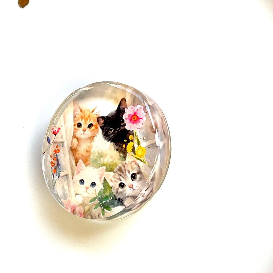 新作☆レジンヘアゴム　可愛い来客