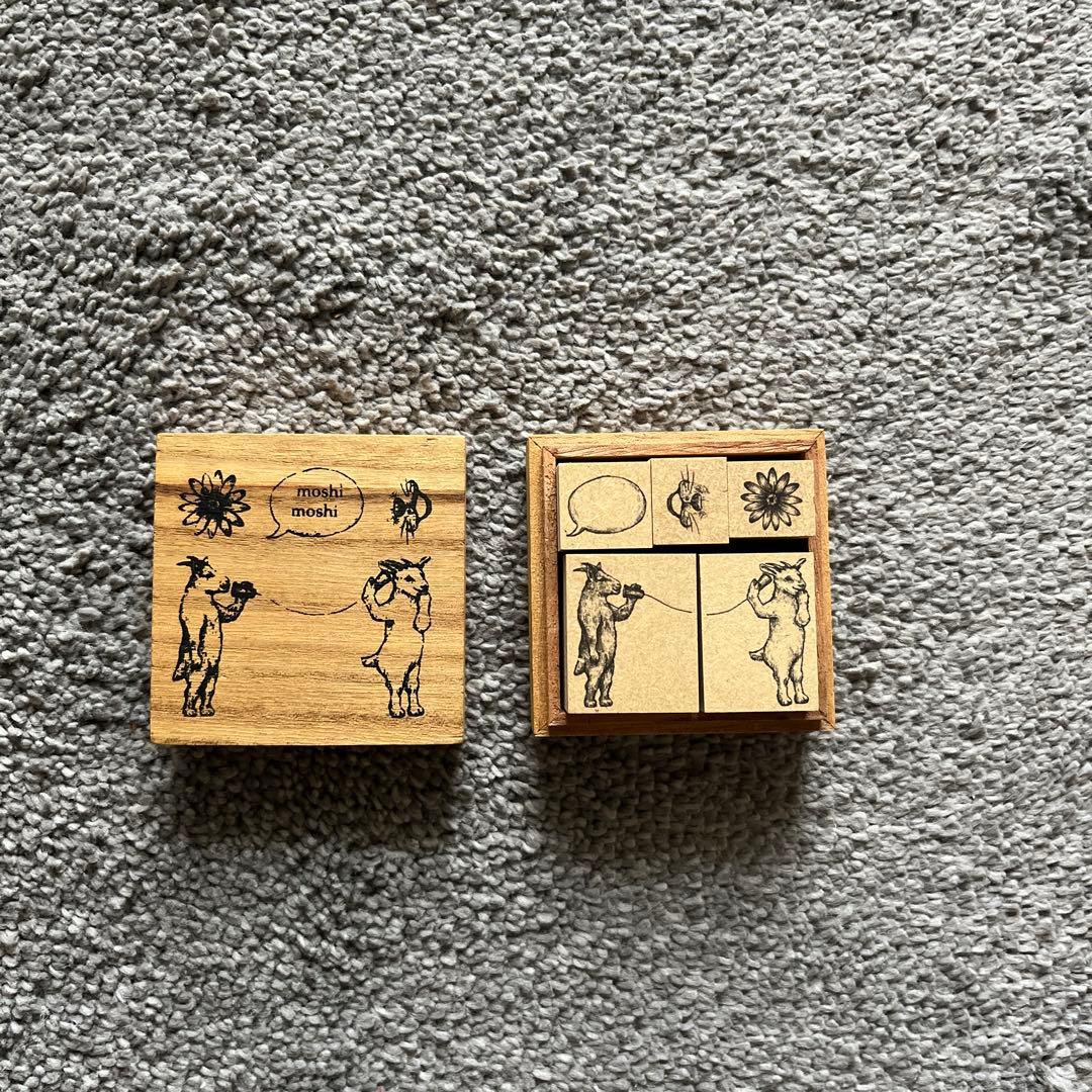 フェリシモ　動物スタンプ