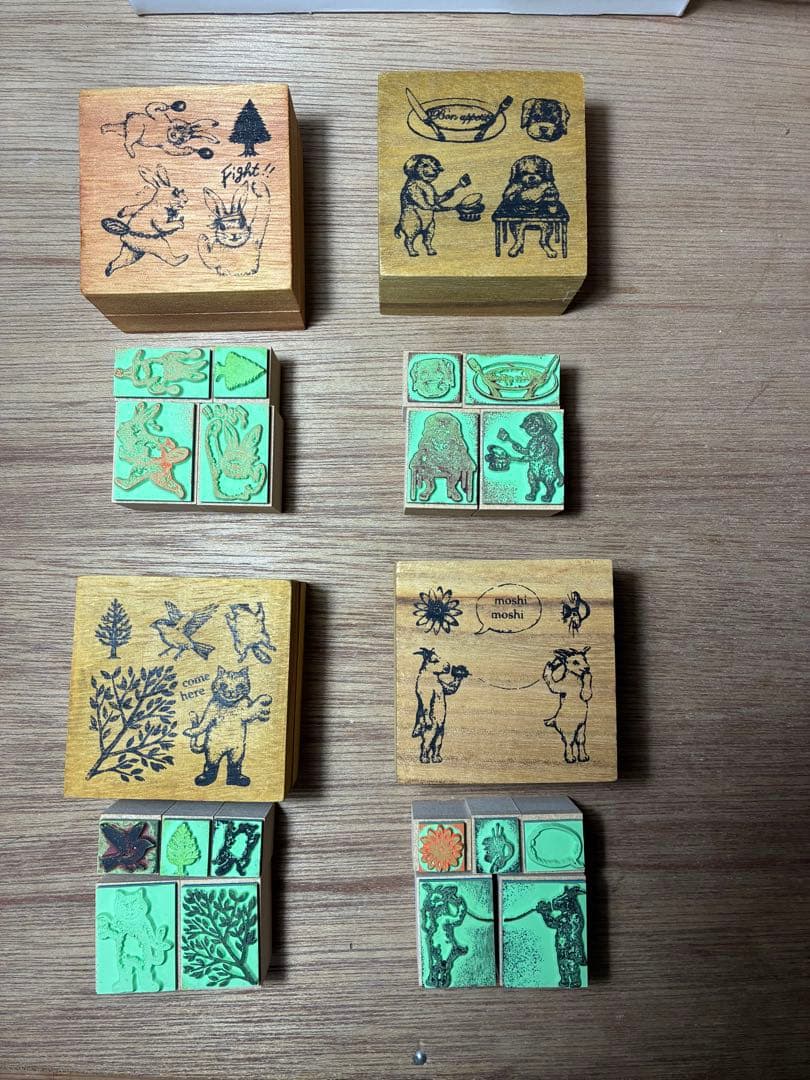 フェリシモ　動物スタンプ