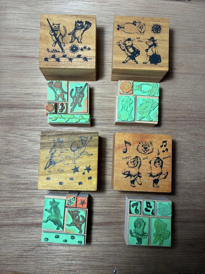 フェリシモ　動物スタンプ