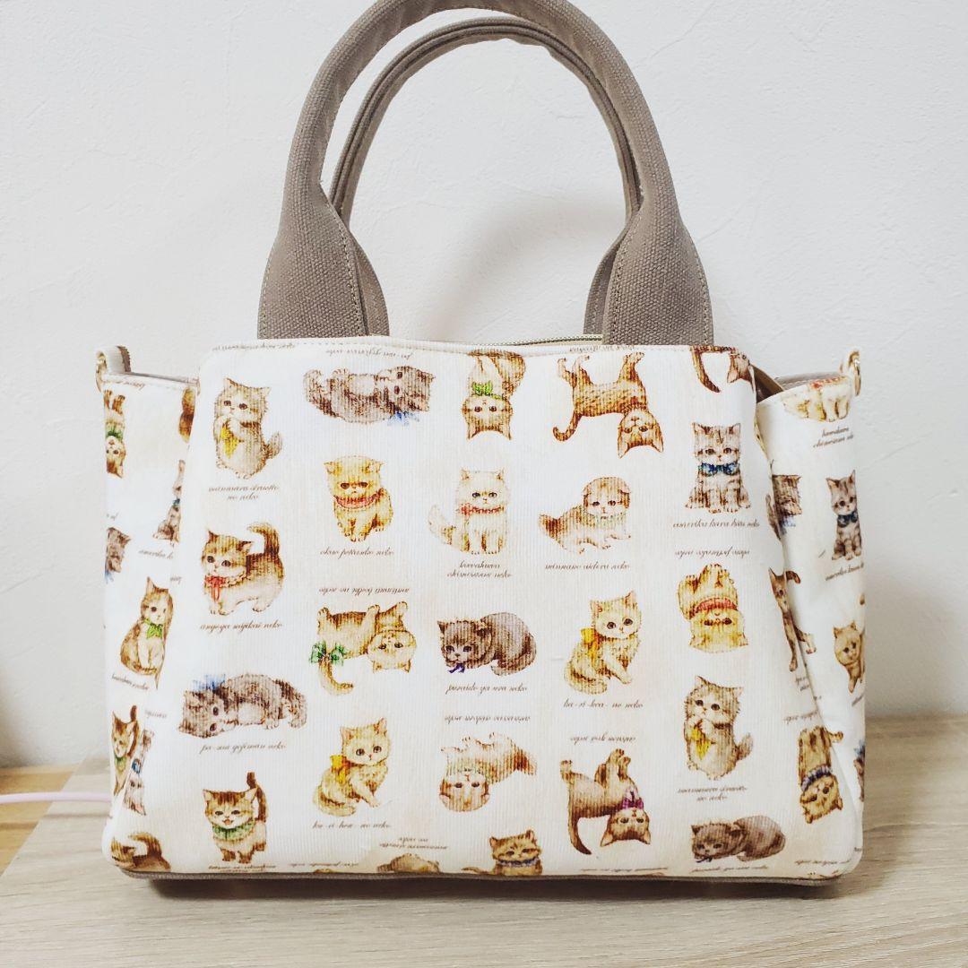 《専用》ハンドメイド 3roomsバッグ M