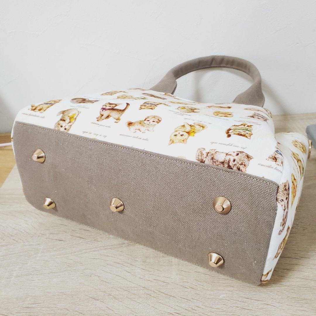 《専用》ハンドメイド 3roomsバッグ M