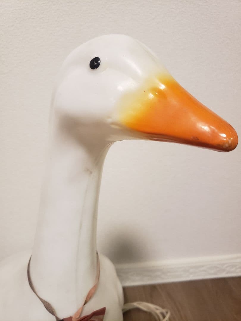 昭和レトロ アヒルライト プラスチック製 インテリア