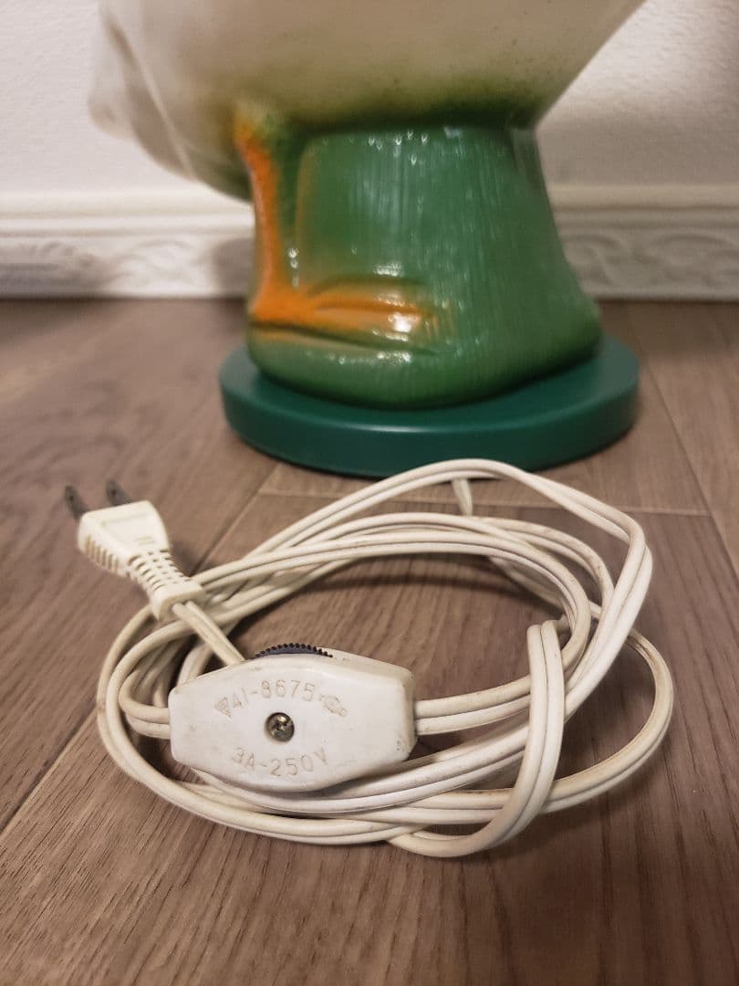 昭和レトロ アヒルライト プラスチック製 インテリア