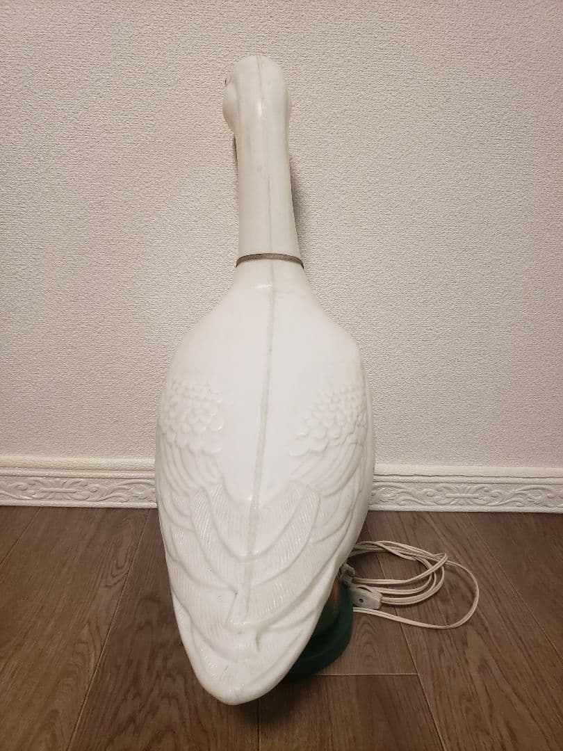 昭和レトロ アヒルライト プラスチック製 インテリア