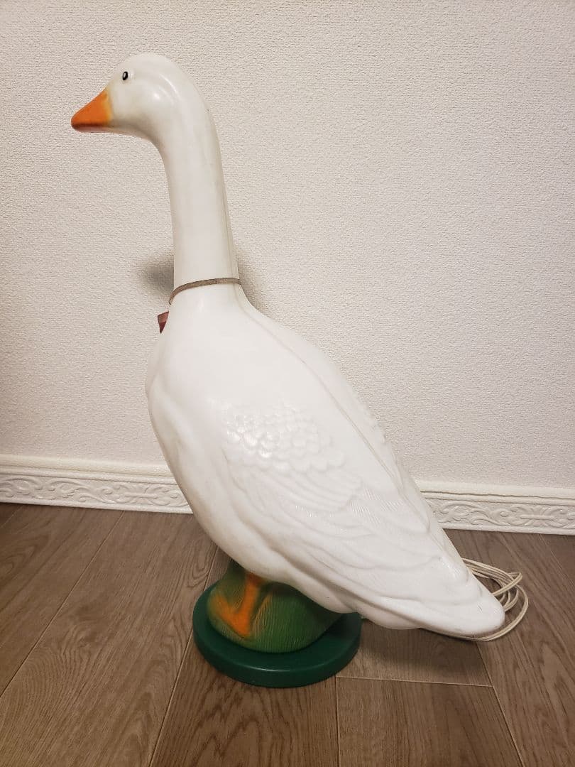 昭和レトロ アヒルライト プラスチック製 インテリア