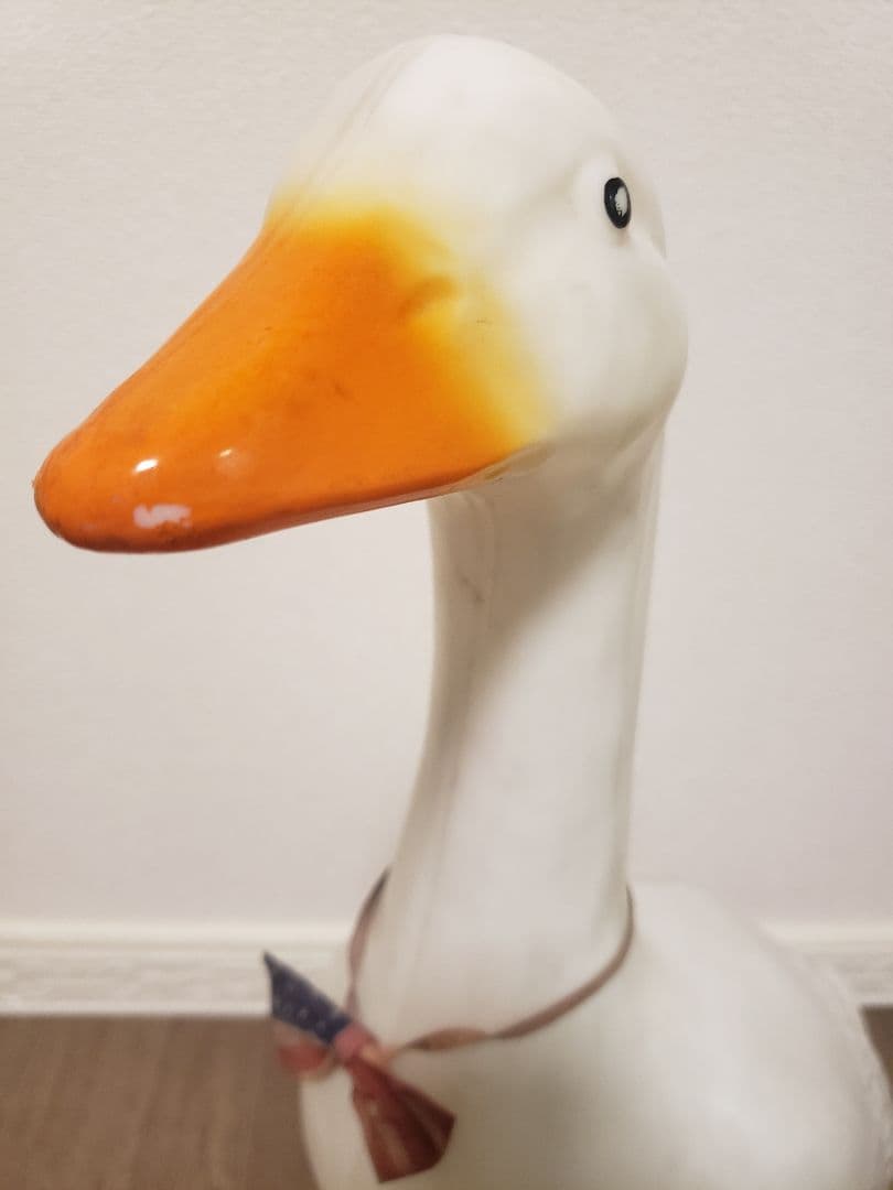 昭和レトロ アヒルライト プラスチック製 インテリア