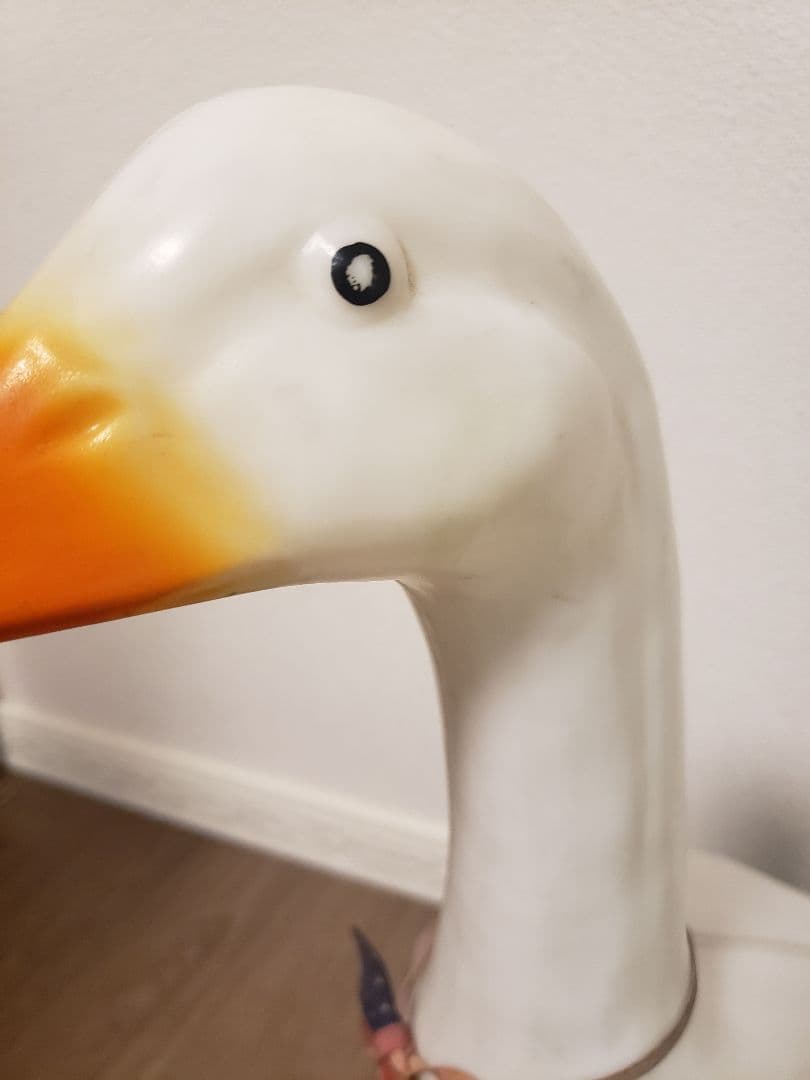 昭和レトロ アヒルライト プラスチック製 インテリア