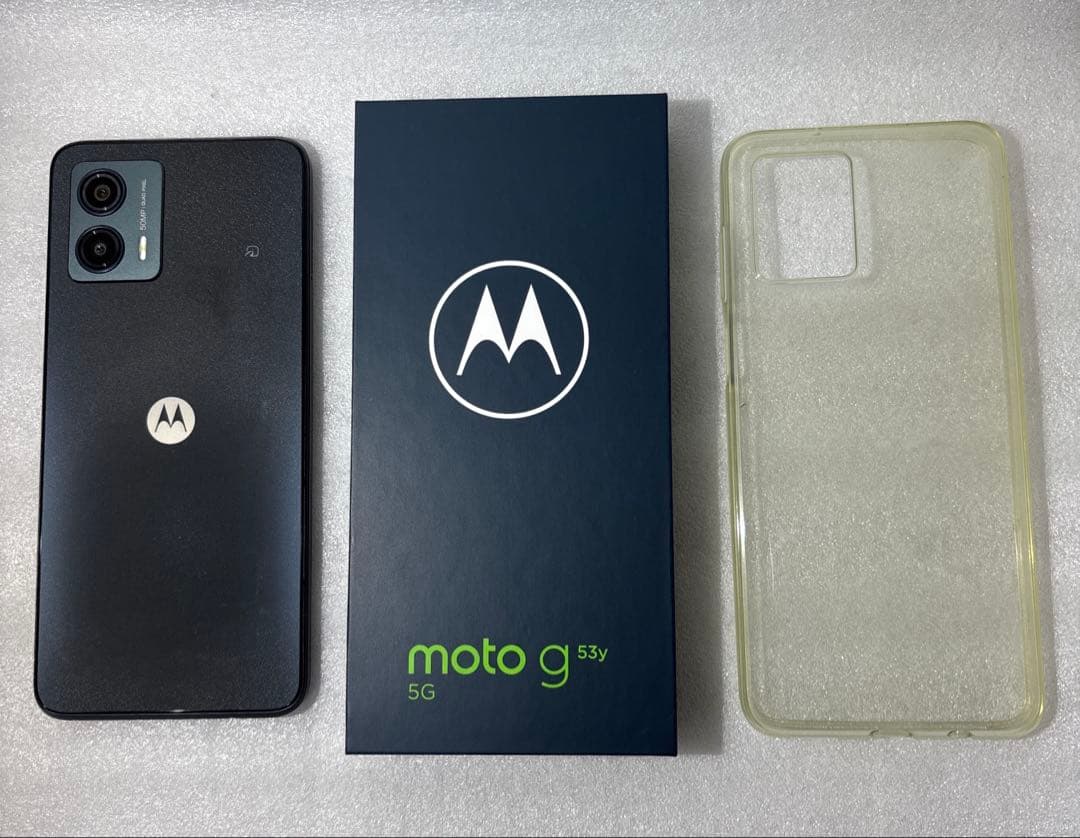 モトローラ Motorola moto g53y 5G ブラック 128GB