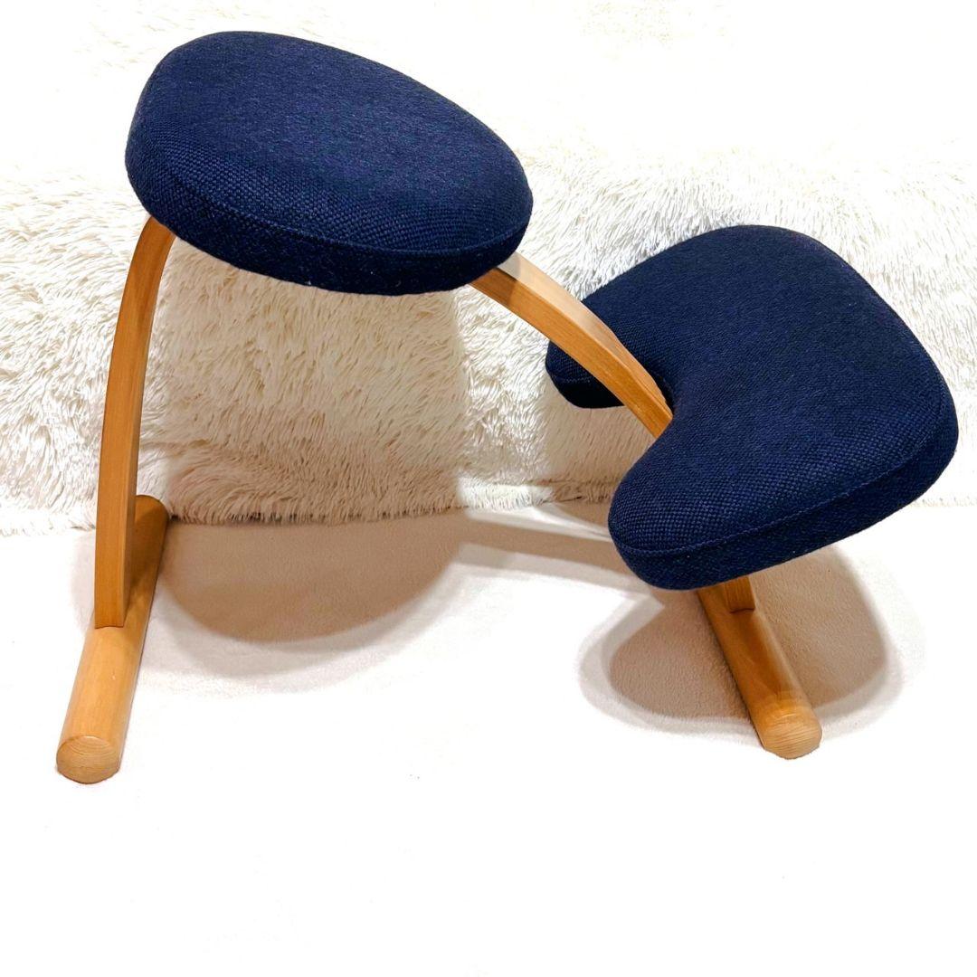 Rybo リボ社 バランスイージー バランスチェア ネイビー 姿勢改善 ウール