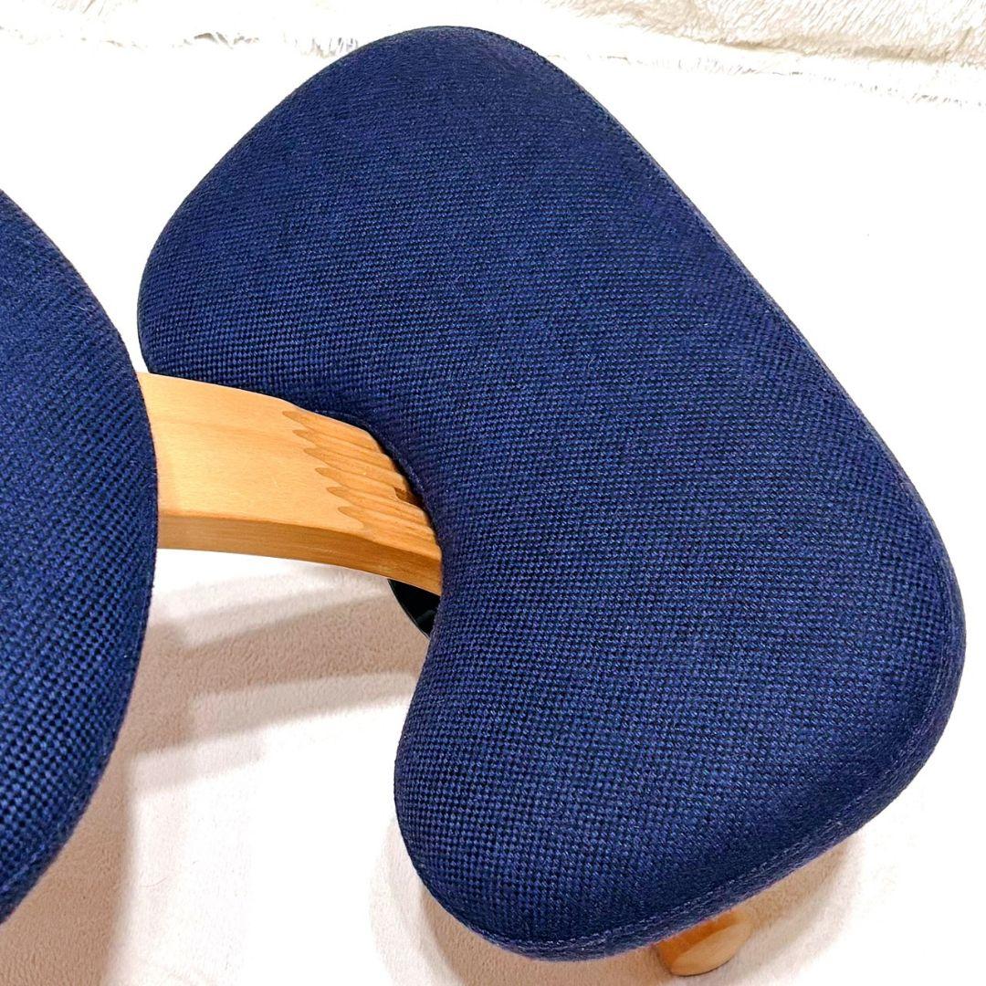 Rybo リボ社 バランスイージー バランスチェア ネイビー 姿勢改善 ウール