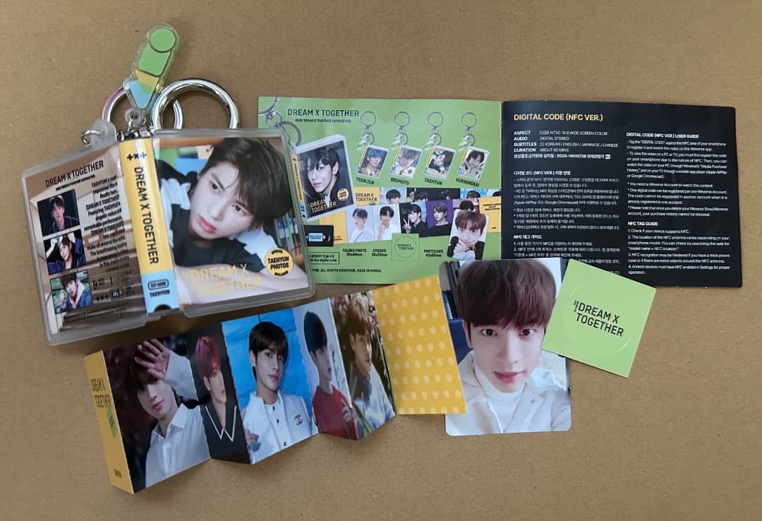 TXT スビン　MOAコン　DIGITAL CODE re:CAP