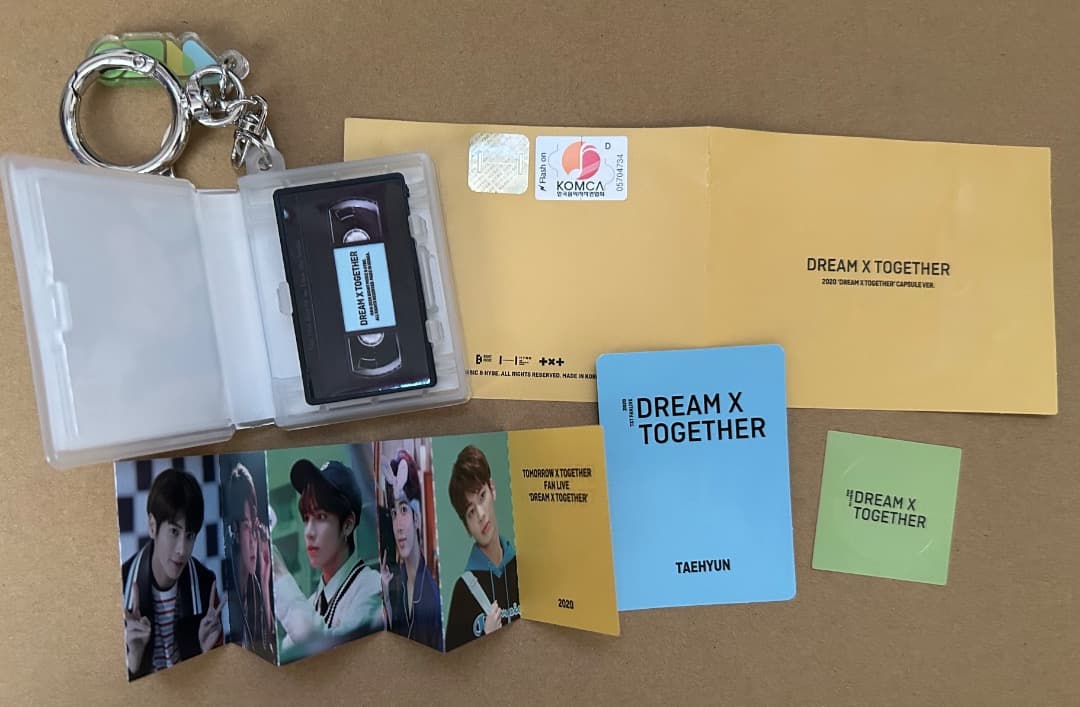 TXT スビン　MOAコン　DIGITAL CODE re:CAP