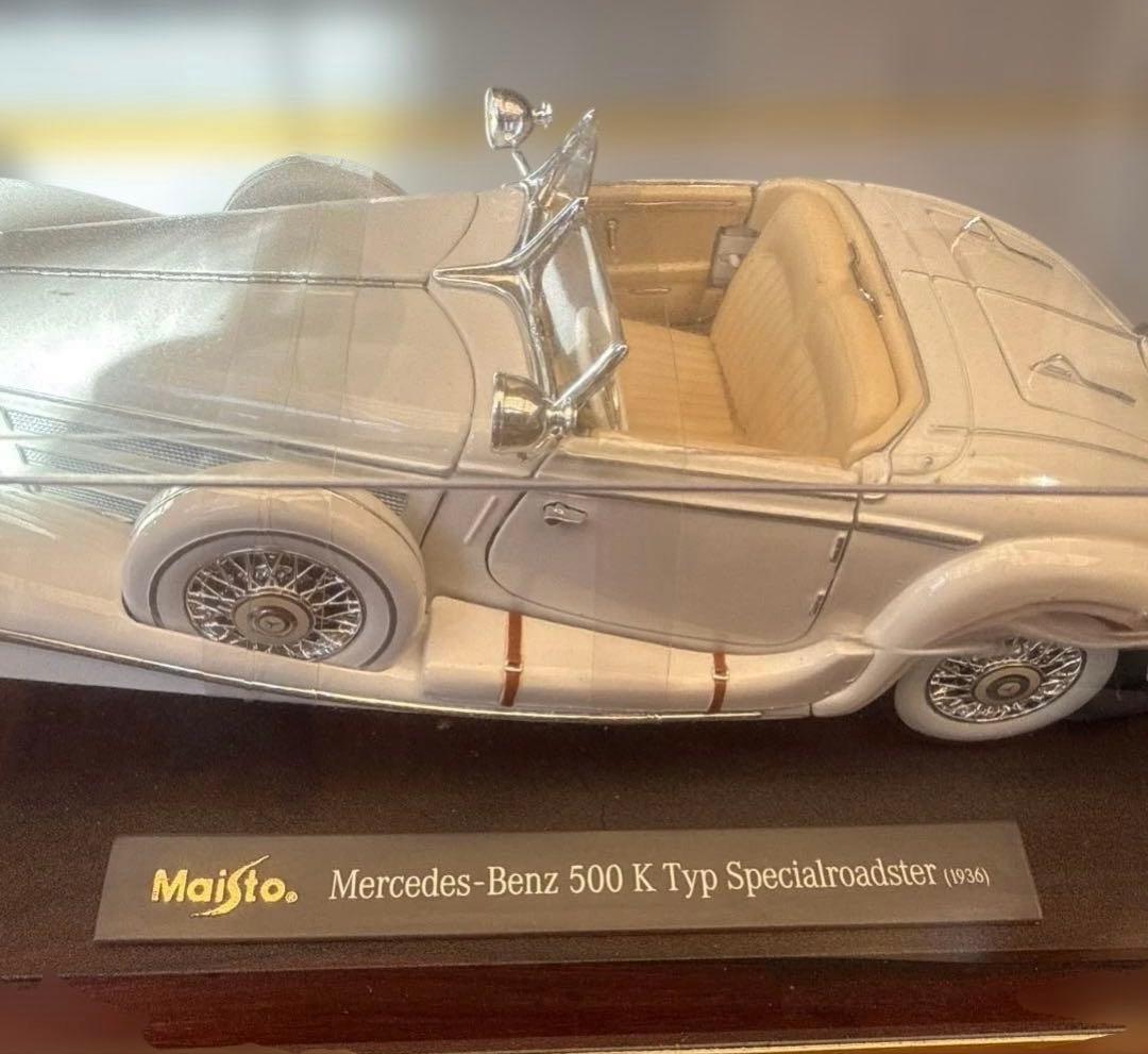 No.57 maisto 1/18スケール ベンツ 500K Typ