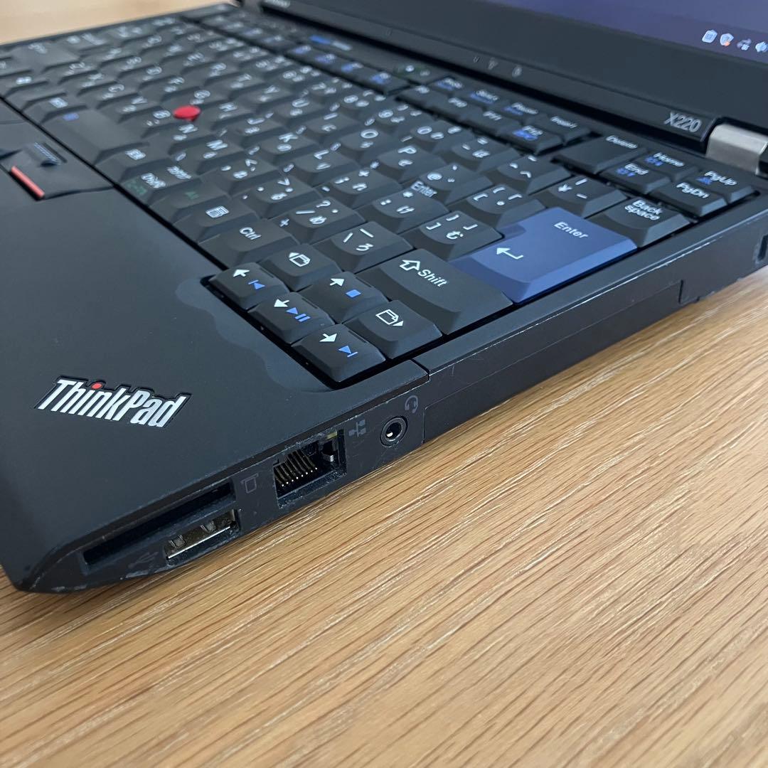 【中古・非常に良い】ThinkPad X220 IPS 8GB 500 SSD