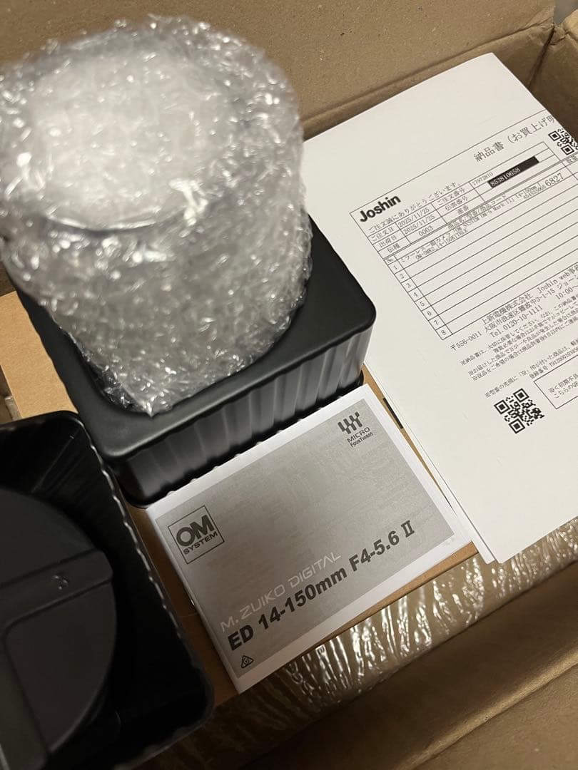 M.ZUIKO 14-150mmF4,0-5,6Ⅱ新品未使用！保証