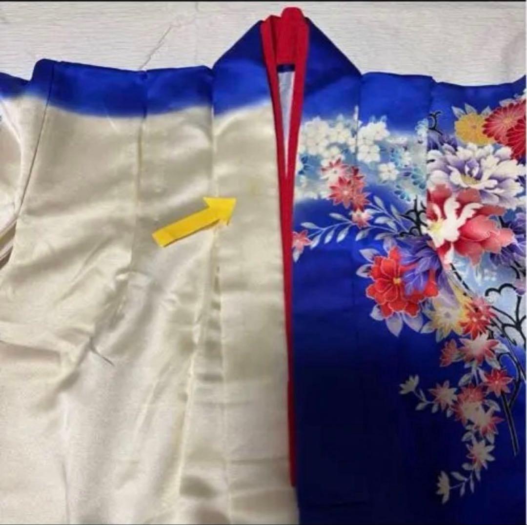 七五三　着物セット　7歳　ふくら雀　ハーフ成人式　十三詣り　ジュニアサイズ