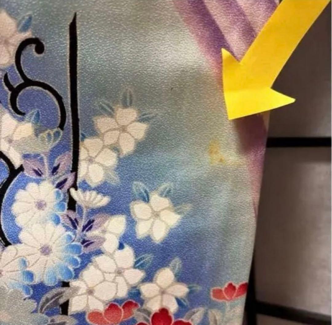 七五三　着物セット　7歳　ふくら雀　ハーフ成人式　十三詣り　ジュニアサイズ