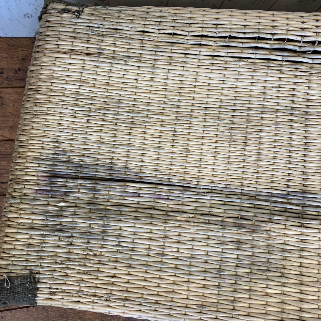 ②昭和レトロ 柳行李 やなぎこおり 衣類収納 収納ボックス 古道具 ビンテージ