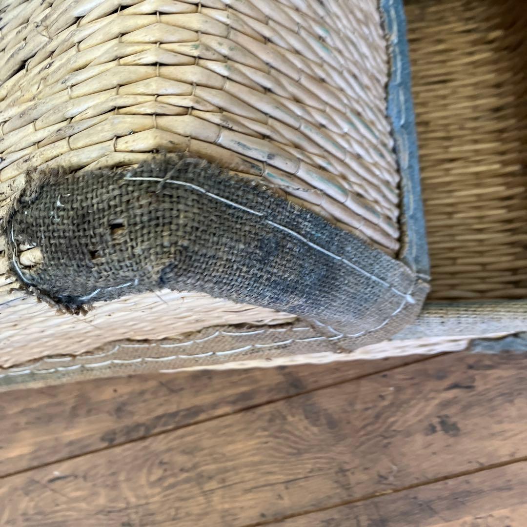 ②昭和レトロ 柳行李 やなぎこおり 衣類収納 収納ボックス 古道具 ビンテージ