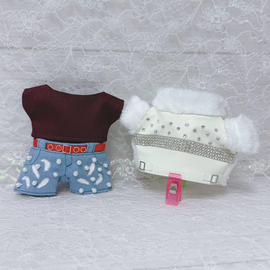 ようちん様　はぴぬい　ぬい服　キンプリ　ファーコーデ