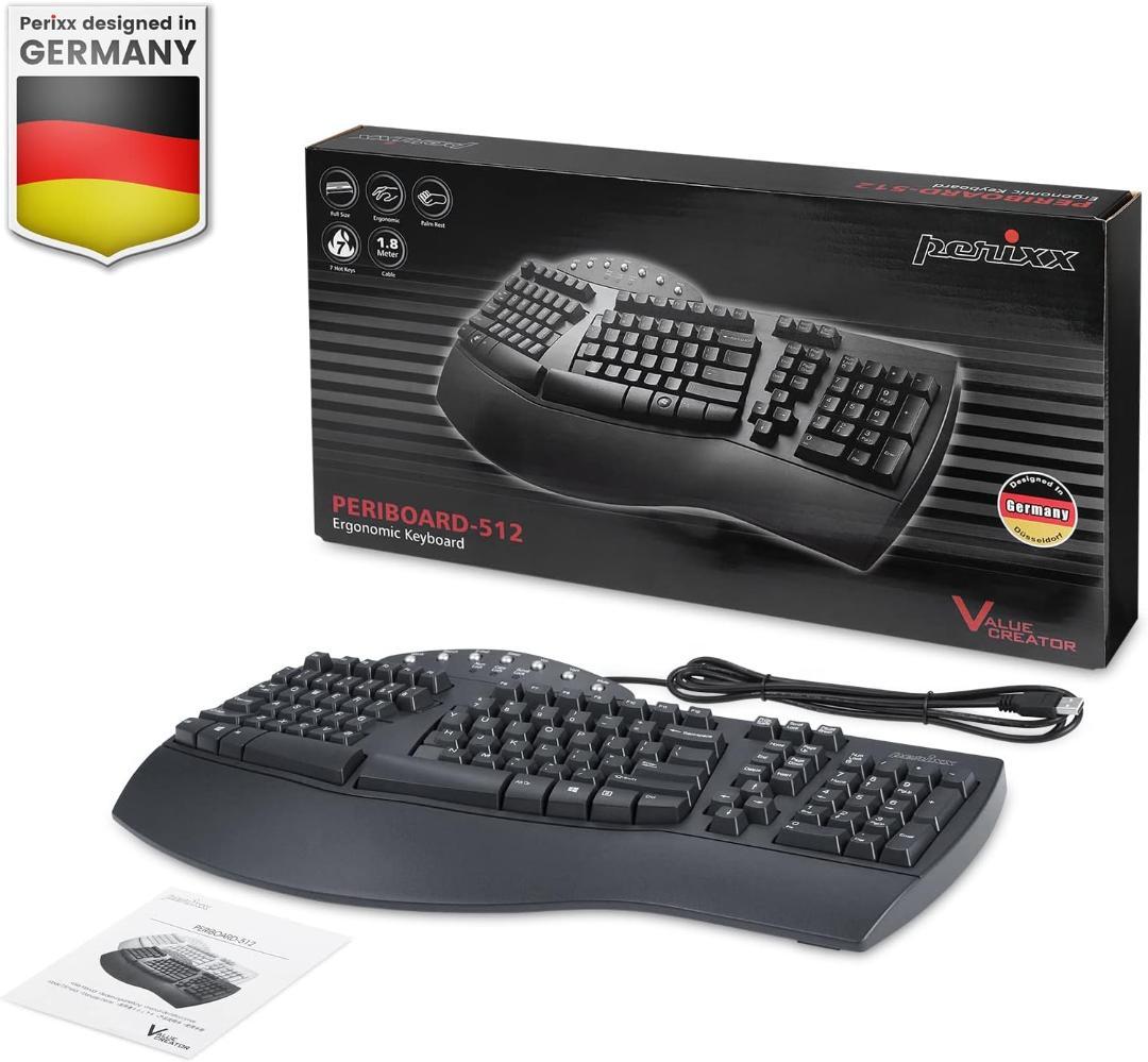 Perixx(ペリックス) PERIBOARD-512BUS エルゴノミクス キ