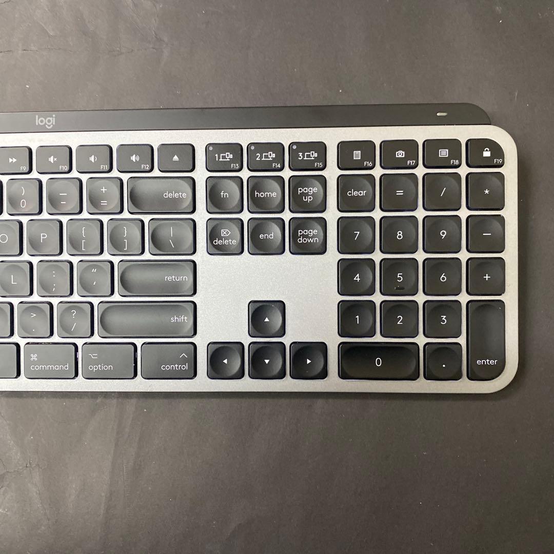 logi mx keys薄型デザインの日本語配列キーボード（7094）