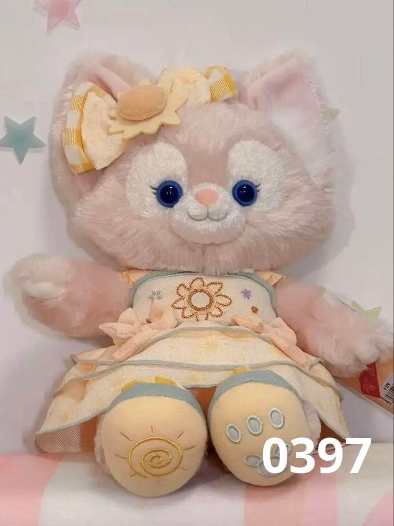 専用　お顔厳選　上海ディズニー　カラフル　リーナベル　ぬいぐるみss0397